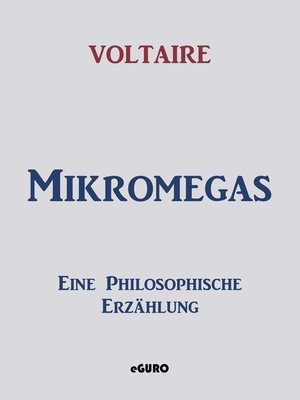 cover image of Mikromegas